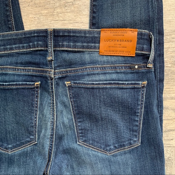 Lucky Brand Stella Skinny Blue Jeans Size 26/2 - Picture 5 of 8